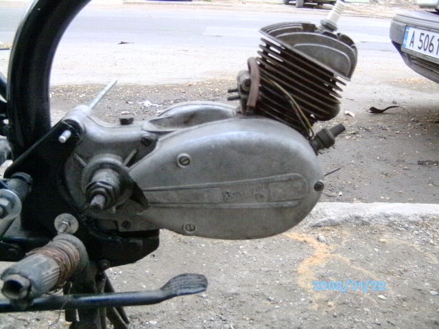 мой двигател симсон СР-1,1967год