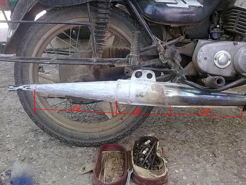 Я сделал его из сигарообразного..<br />Что не правильно?Подхват вроде был не особо ощутимый ,когда сделал глушащую часть прямоточного типа ,вообще пис**...со стандартным и то лучще...на каких оборотах он заработает.??
